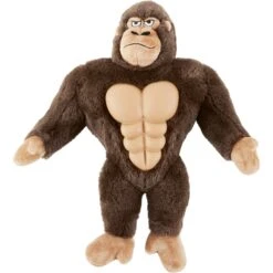 Frisco Gorilla Muscle Plush Squeaky Dog Toy