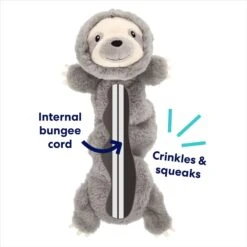 Frisco Sloth Bungee Plush Squeaky Dog Toy 8 Frisco Sloth Bungee Plush Squeaky Dog Toy -Frisco 152826 PT2. AC SS1800 V1686579149