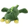 Frisco Alligator Corduroy Plush Squeaky Dog Toy