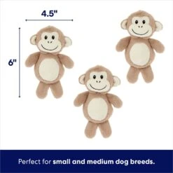 Frisco Monkeys In Tree Hide & Seek Puzzle Plush Squeaky Dog Toy 9 Frisco Monkeys In Tree Hide & Seek Puzzle Plush Squeaky Dog Toy -Frisco 174759 PT2. AC SS1800 V1698345476