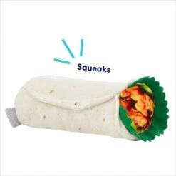 Frisco Burrito Plush Squeaky Dog Toy 8 Frisco Burrito Plush Squeaky Dog Toy -Frisco 213834 PT2. AC SS1800 V1695748836
