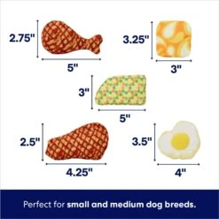 Frisco Microwave Dinner Interactive Plush Squeaky Dog Toy 8 Frisco Microwave Dinner Interactive Plush Squeaky Dog Toy -Frisco 230343 PT2. AC SS1800 V1695748358