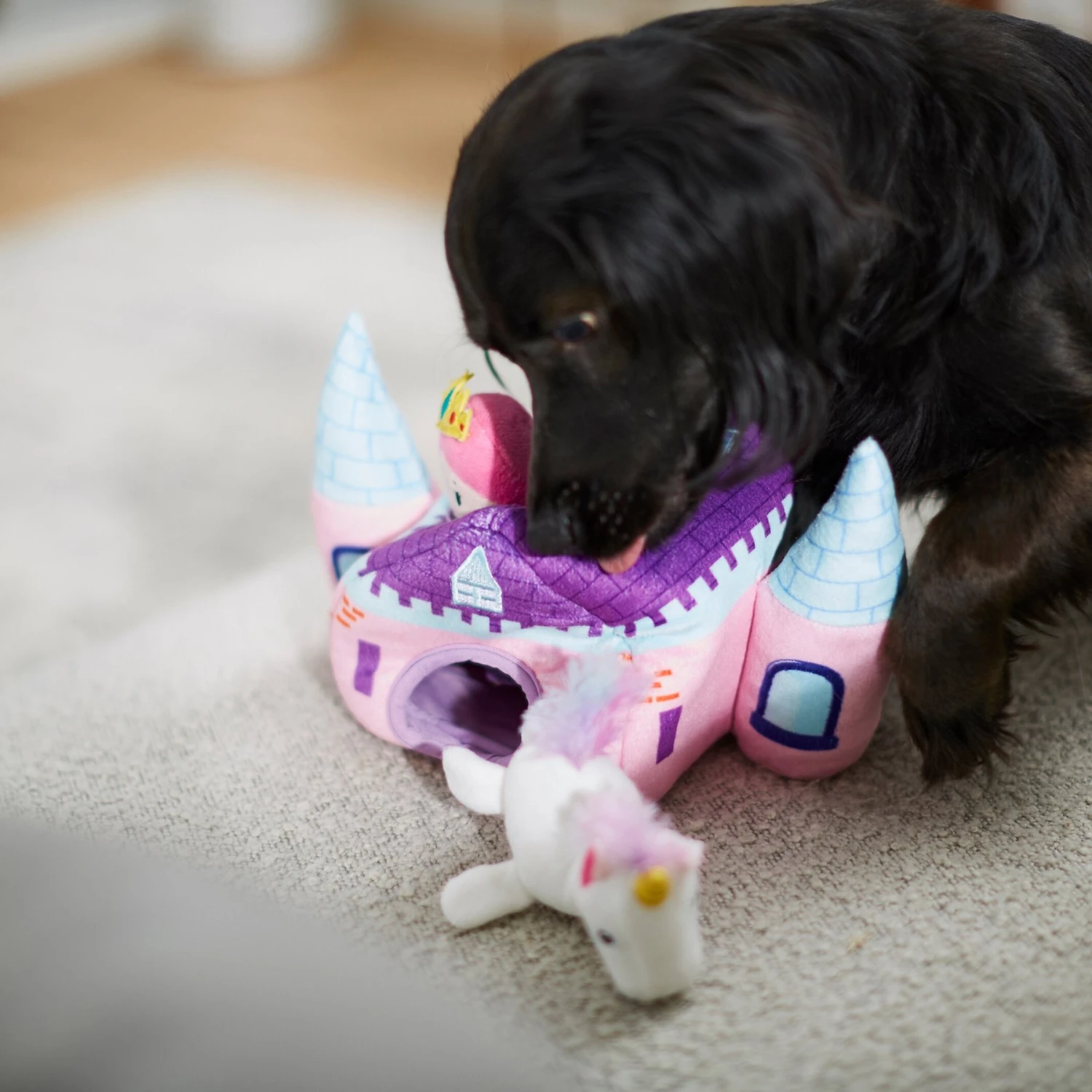 Frisco Magical Castle Hide & Seek Puzzle Dog Toy 4 Frisco Magical Castle Hide & Seek Puzzle Dog Toy - Image 4