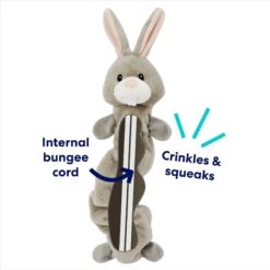 Frisco Bunny Bungee Plush Squeaky Dog Toy 8 Frisco Bunny Bungee Plush Squeaky Dog Toy -Frisco 233612 PT2. AC SS1800 V1691784247