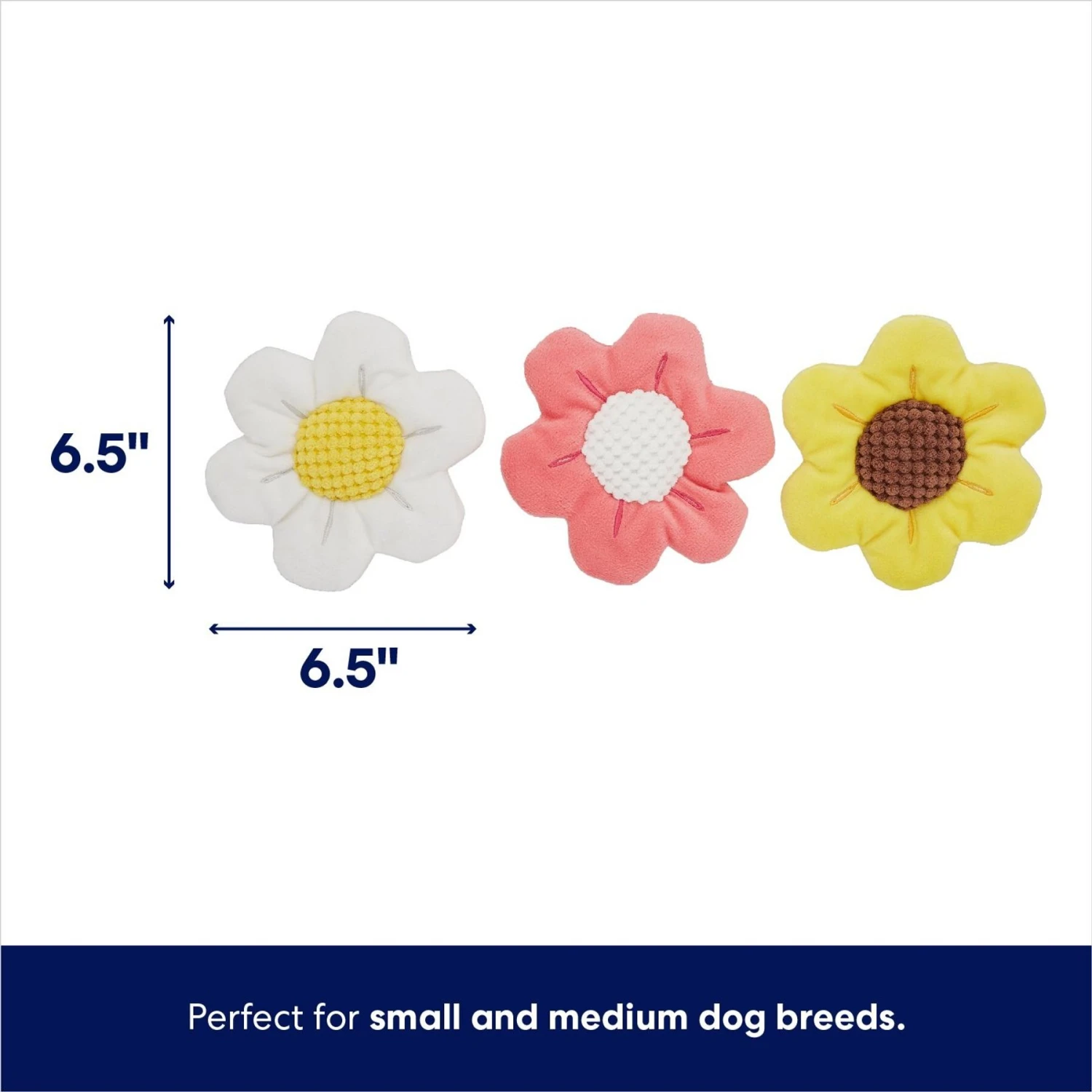 Frisco Easter Spring Flowers Plush Dog Toy 2 Frisco Easter Spring Flowers Plush Dog Toy - Image 2