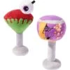 Frisco Halloween Cocktail Plush Squeaky Dog Toy