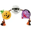 Frisco Halloween Haunted Friends Plush With Rope Squeaky Dog Toy