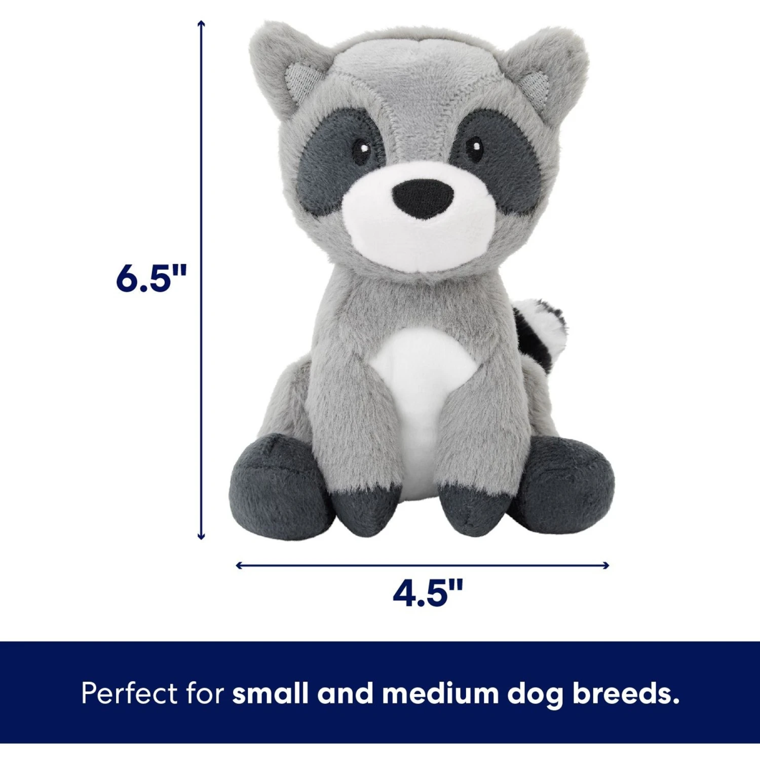 Frisco Camping Raccoon Plush Squeaky Dog Toy 2 Frisco Camping Raccoon Plush Squeaky Dog Toy - Image 2