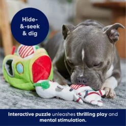 Frisco Holiday Rocket Ship Hide & Seek Puzzle Plush Squeaky Dog Toy 12 Frisco Holiday Rocket Ship Hide & Seek Puzzle Plush Squeaky Dog Toy -Frisco 287101 PT5. AC SS1800 V1695659151