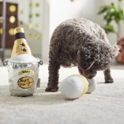Frisco New Year's Eve Champagne & Flute Plush Squeaky Dog Toy 5 Frisco New Year's Eve Champagne & Flute Plush Squeaky Dog Toy -Frisco 288486 PT3. AC SS1800 V1638288322