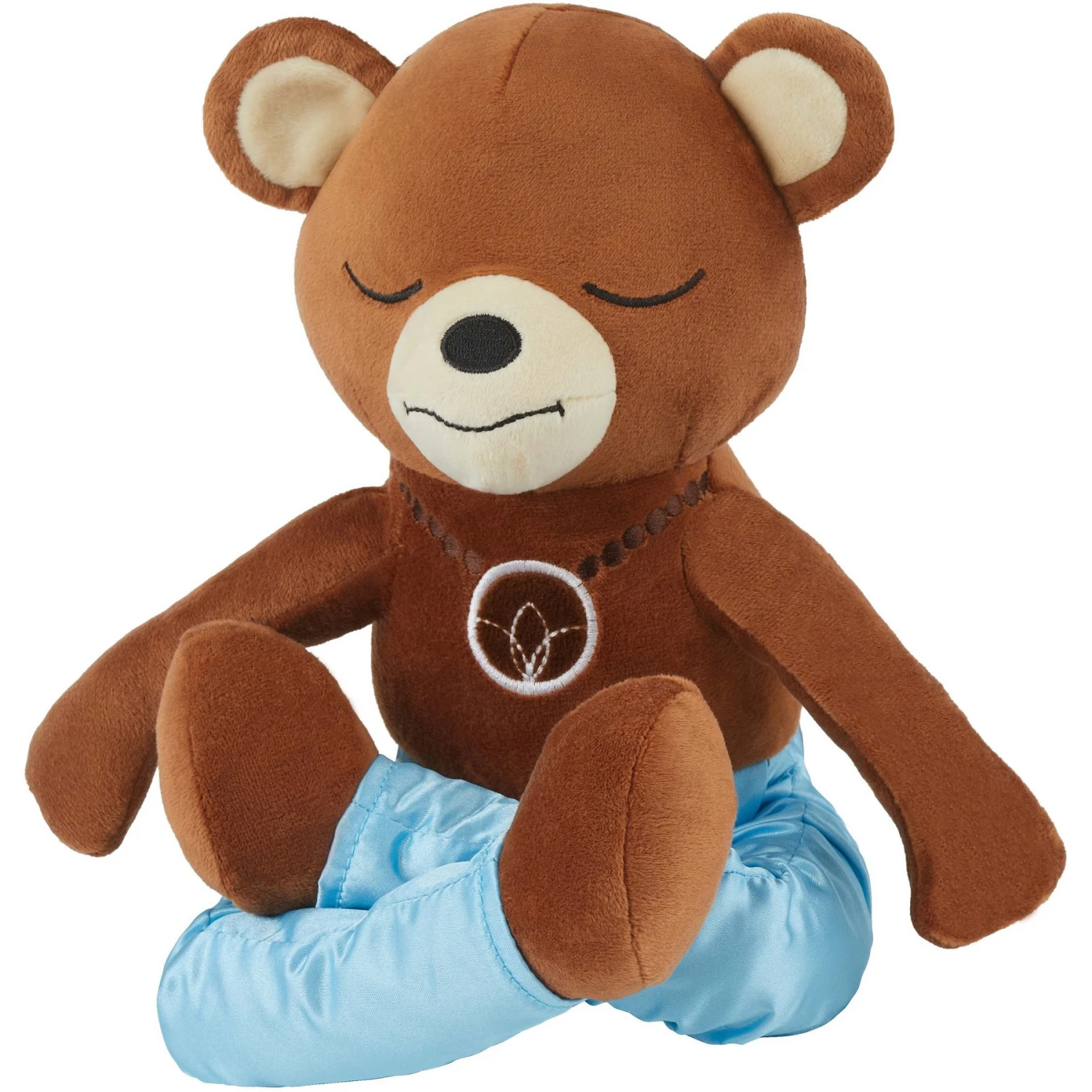Frisco Yoga Bear Plush Squeaky Dog Toy 1 Frisco Yoga Bear Plush Squeaky Dog Toy