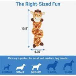 Frisco Giraffe Bungee Plush Squeaky Dog Toy & Frisco Sloth Bungee Plush Squeaky Dog Toy -Frisco 302402 PT2. AC SS1800 V1623046647
