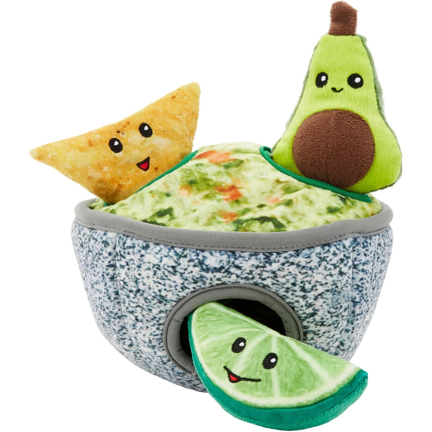 Frisco Guacamole Hide & Seek Puzzle Plush Squeaky Dog Toy & Frisco Guacamole Hide & Seek Puzzle Plush Squeaky Dog Toy Refills 2 Frisco Guacamole Hide & Seek Puzzle Plush Squeaky Dog Toy & Frisco Guacamole Hide & Seek Puzzle Plush Squeaky Dog Toy Refills - Image 2