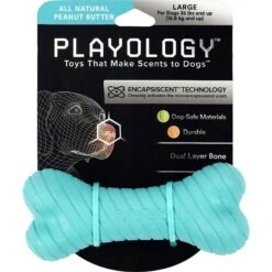Frisco Fetch Squeaking Colorful Tennis Ball Dog Toy & Playology Scented Dual Layer Bone Dog Toy -Frisco 319022 PT4. AC SS1800 V1630553211