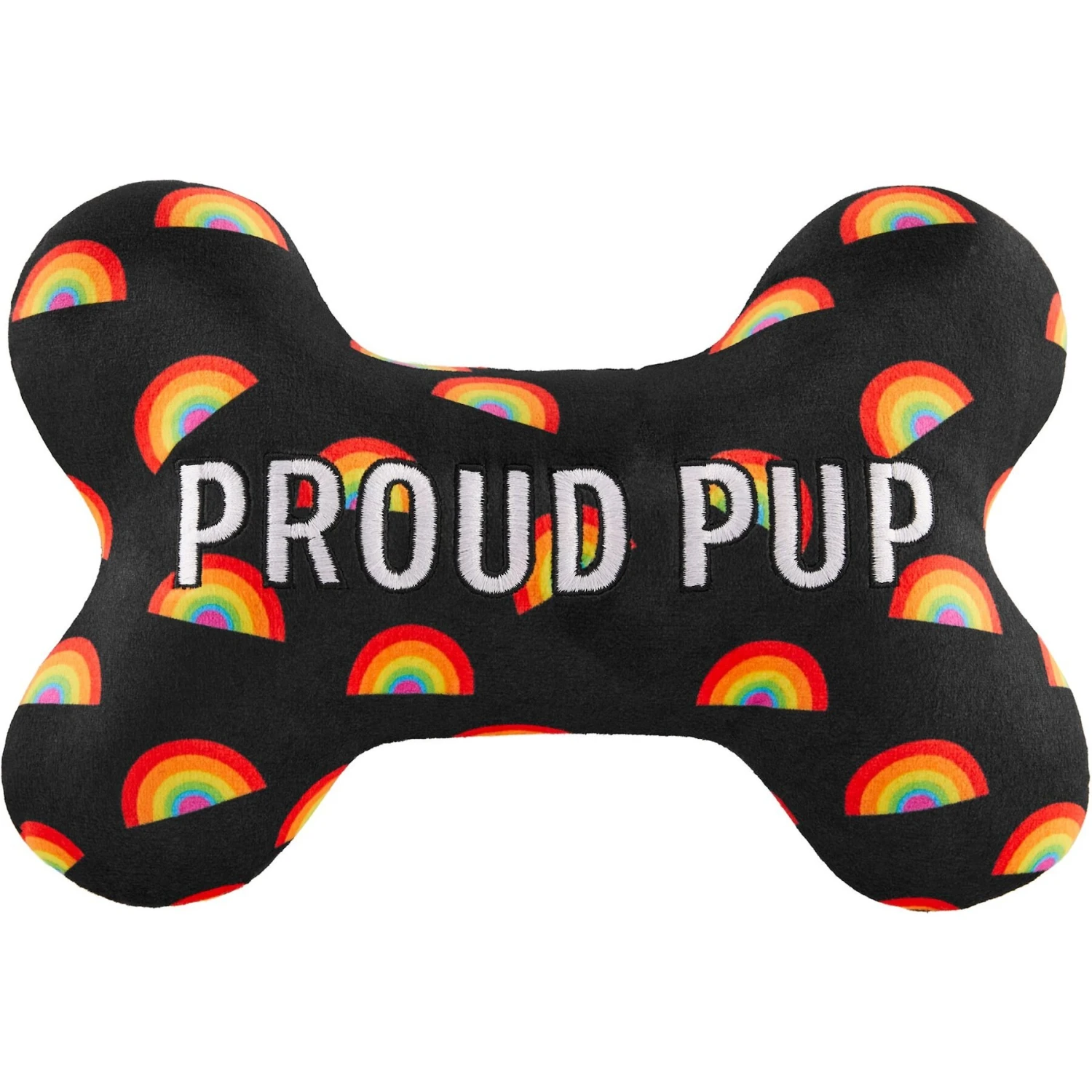 Frisco Pride Proud Pup Bone Plush Squeaky Dog Toy 3 Frisco Pride Proud Pup Bone Plush Squeaky Dog Toy - Image 3