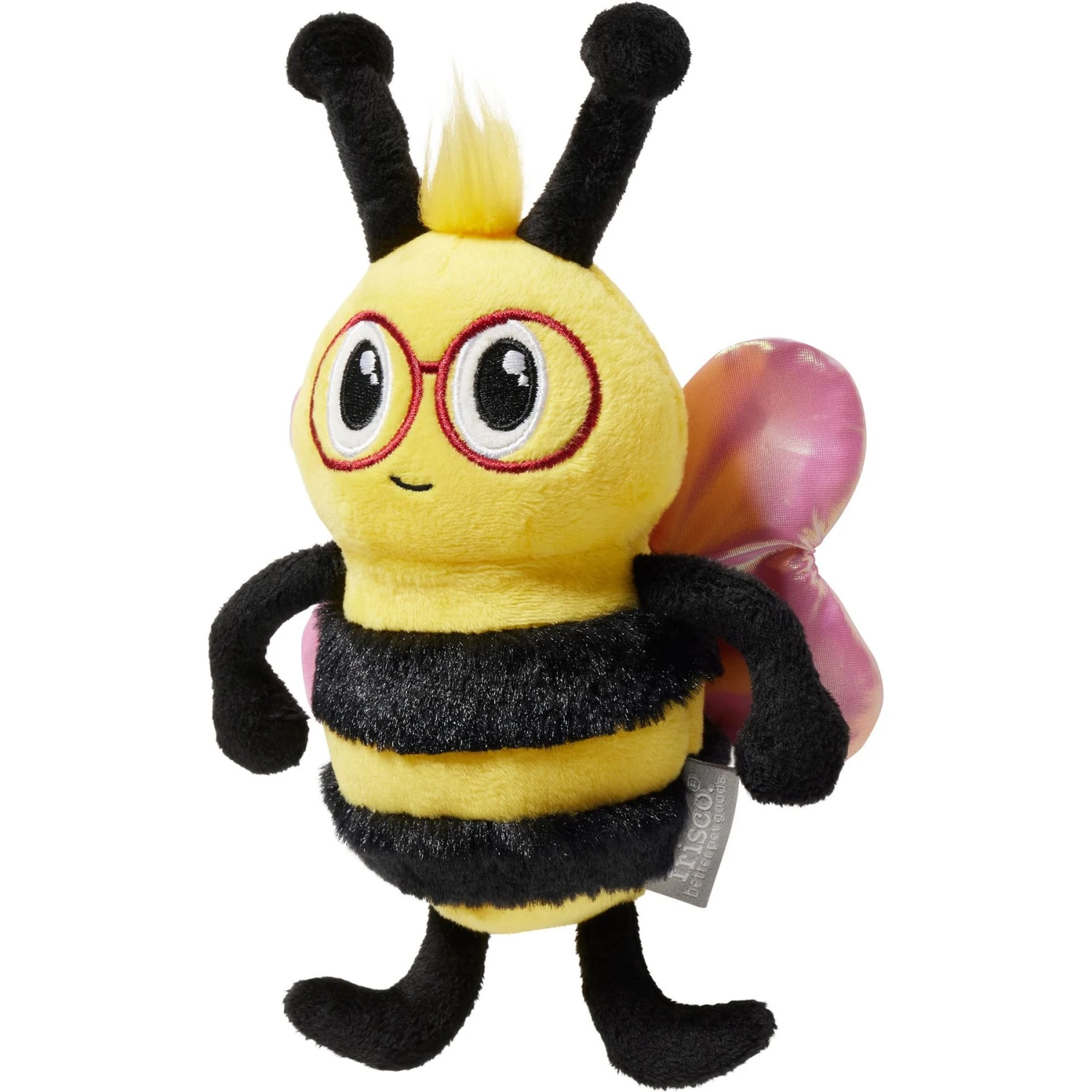 Frisco Valentine Love Buzz Bee Plush Squeaky Dog Toy 1 Frisco Valentine Love Buzz Bee Plush Squeaky Dog Toy