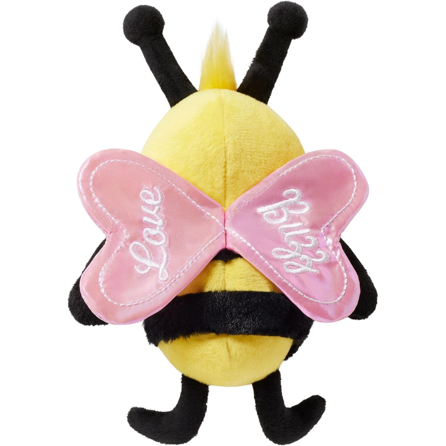 Frisco Valentine Love Buzz Bee Plush Squeaky Dog Toy 3 Frisco Valentine Love Buzz Bee Plush Squeaky Dog Toy - Image 3