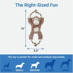 Frisco Forest Friends Stuffing-Free Skinny Plush Squeaky Dog Toy + 3 Items 14 Frisco Forest Friends Stuffing-Free Skinny Plush Squeaky Dog Toy + 3 Items -Frisco 582478 PT6. AC SS1800 V1658239277