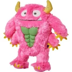 New Arrival 19 Frisco Halloween Zany Monster Muscle Plush Squeaky Dog Toy