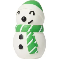 Frisco Holiday Snowman Latex Squeaky Dog Toy