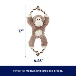 Frisco Monkey Plush With Rope Squeaky Dog Toy & Frisco Cow Plush With Inside Rope Squeaky Dog Toy 11 Frisco Monkey Plush With Rope Squeaky Dog Toy & Frisco Cow Plush With Inside Rope Squeaky Dog Toy -Frisco 961998 PT2. AC SS1800 V1694784008
