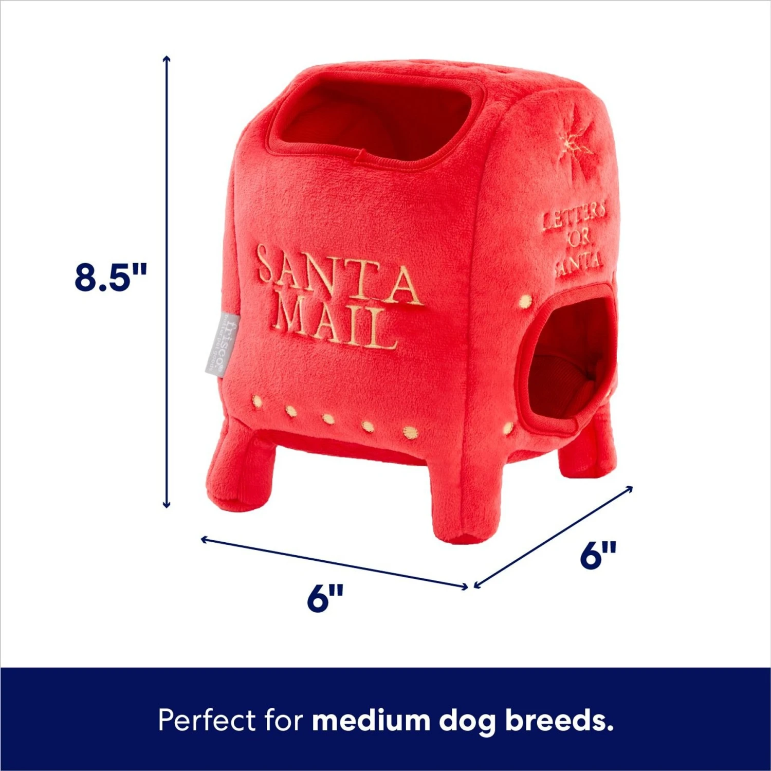 Frisco Holiday Hot Cocoa Hide & Seek Puzzle Plush Squeaky Dog Toy & Frisco Holiday North Pole Mailbox Hide & Seek Puzzle Plush Squeaky Dog Toy 6 Frisco Holiday Hot Cocoa Hide & Seek Puzzle Plush Squeaky Dog Toy & Frisco Holiday North Pole Mailbox Hide & Seek Puzzle Plush Squeaky Dog Toy - Image 6